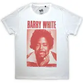 Ginza.se Barry White: Unisex T-Shirt/Box Photo (White) (Small)