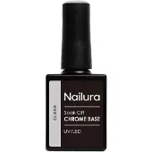 Nailura - Chrome Base Clear Gel - Clear - 10 ml
