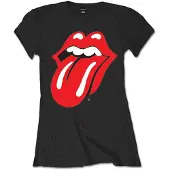 Ginza.se The Rolling Stones: Ladies T-Shirt/Classic Tongue (Black) (XX-Large)