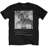 Ginza.se The Beatles: Unisex T-Shirt/Revolver 8 Track (Black) (X-Large)