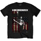 Ginza.se Jimi Hendrix: Kids T-Shirt/Peace Flag (Black) (3-4 Years)