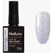 Ginza.se Nailura - Gel Polish 336 - Silver Infused Lavender Shine - 10 ml