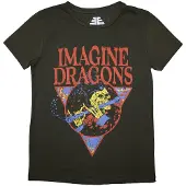 Ginza.se Imagine Dragons: Ladies T-Shirt/Skeleton Flute (Green) (Medium)