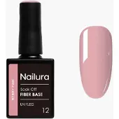 Nailura - Fiber Base - Berry Pink - 10 ml