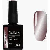 Nailura - Gel Polish 288 - Dark Taupe Gray - Metallic Shine