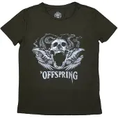 Ginza.se The Offspring: Ladies T-Shirt/Feathered Winged Skull (Green) (Medium)
