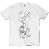 Ginza.se The Beatles: Unisex T-Shirt/Remember (White) (XX-Large)
