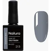 Ginza.se Nailura - Gel Polish 213 - Graphite Gray - 10 ml
