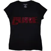 Ginza.se The Cure: Ladies T-Shirt/Logo (Black) (Embellished) (Small)