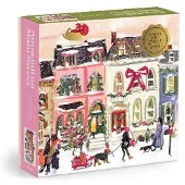 Snowfall On Main Street 1000 Piece Foil Puzzle
