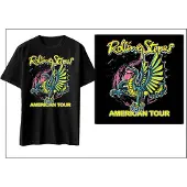 Ginza.se The Rolling Stones: Unisex T-Shirt/American Tour Dragon (Black) (Large)
