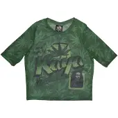 Ginza.se Bob Marley: Ladies Crop Top/Kaya (Green) (Mesh) (XX-Small)