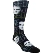 Ginza.se Elvis Presley: Elvis Faces Socks (One Size)