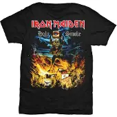 Ginza.se Iron Maiden: Unisex T-Shirt/Holy Smoke (Black) (X-Large)