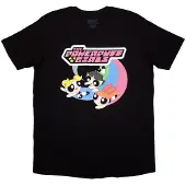 Ginza.se Cartoon Network: Unisex T-Shirt/Trio Flying Logo (Black) (Large)