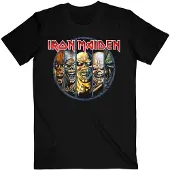 Ginza.se Iron Maiden: Unisex T-Shirt/Eddie Evolution (Black) (Medium)