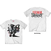 Ginza.se Slipknot: Unisex T-Shirt/Iowa Goat Shadow (White) (Back Print) (Small)