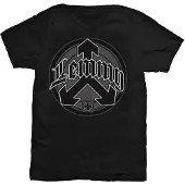Ginza.se Lemmy: Unisex T-Shirt/Arrow Logo (Black) (Small)