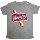 Ginza.se Beetlejuice: Unisex T-Shirt/Beetlesign (Grey) (Medium)