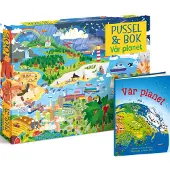 Pussel & bok: Vår planet