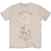 Ginza.se The Beatles: Unisex T-Shirt/Remember (Sand) (Large)