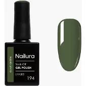 Ginza.se Nailura - Gel Polish 194 - Olive Green - 10 ml