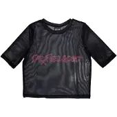 Ginza.se Mötley Crue: Ladies Crop Top/Dr Feelgood (Black) (Mesh) (XX-Large)