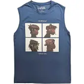 Ginza.se Gorillaz: Unisex Tank T-Shirt/Demon Days (Denim Blue) (XX-Large)