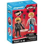 Playmobil - Miraculous: Adrien & Cat Noir
