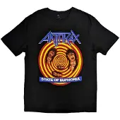 Ginza.se Anthrax: Unisex T-Shirt/State of Euphoria (Black) (X-Large)
