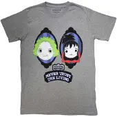 Ginza.se Beetlejuice: Unisex T-Shirt/Never Trust The Living (Grey) (X-Large)