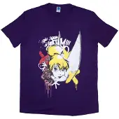 Ginza.se Tinker Bell: Unisex T-Shirt/Graffiti (Purple) (Small)