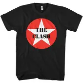 Ginza.se The Clash: Unisex T-Shirt/Star Badge (Black) (X-Large)