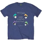 Ginza.se The Beatles: Unisex T-Shirt/Happy Christmas (Navy Blue) (Small)