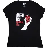 Ginza.se Green Day: Ladies T-Shirt/American Idiot (Black) (XX-Large)