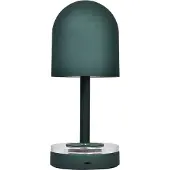 AYTM batterilampa Luceo, skogsgrön, metall, 24 cm, dimbar, IP44 dimbar, Grön, Vardagsrum / matsal, Metall, Modern