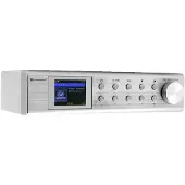 Soundmaster Internet-konstruktionsradio IR1500SI Internet, DAB+, FM Högtalartelefon Silver