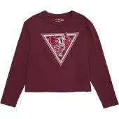 GUESS T-shirt 'Midi' blandade färger / vinröd