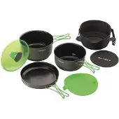 Optimus Terra Camp 4 Pot Set Grey