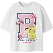 Name it T-shirt 'NKFJixa Pokemon' blå / gul / rosa / vit