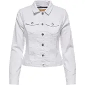 ONLY Jeansjackor ONLWONDER DNM kvinnor - Vit - EU M