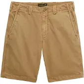 Superdry för män. M7110497B Shorts Utility Chino brun (34), Casual, Bomull