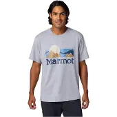 Marmot Men's Coastal Tee ShortSleeve Grey Heather