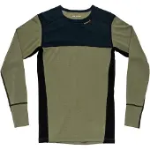 Devold Lauparen Merino 190 Shirt Man Ink/Lichen/Black