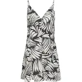 ONLY Sommarklänning 'ONLKasina' beige / antracit