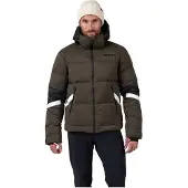 Rossignol - Skidjackor - Daille Down Jacket Olive Shadow för Unisex - Storlek S - Khaki