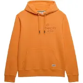 Superdry för män. M2014538A Sweatshirt 1954 Company orange (S), Casual, Bomull