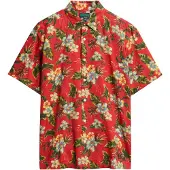 Superdry Hawaiian Print Kortärmad Skjorta