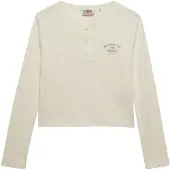 Superdry Athletic Essential Button Down T-shirt Med Lång ärm