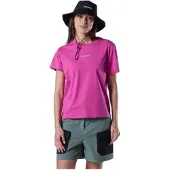 Rossignol - T-shirts dam - Graphic Waterfall Tee W Electric Fuchsia för UnisexBomull - Storlek M - Rosa